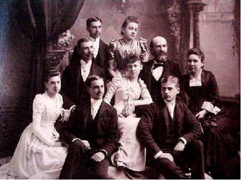 The Houghton Family, late 1800's