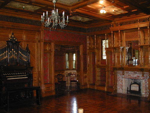 Interior of the Winchester Mystery House